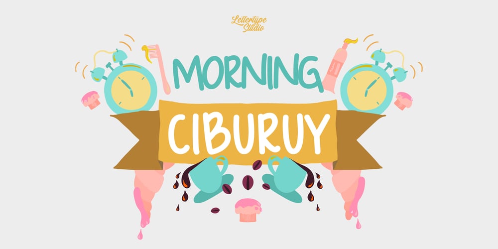 Morning Ciburuy font
