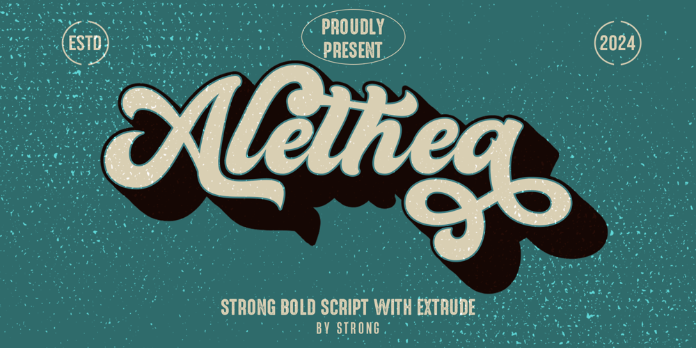 Alethea font