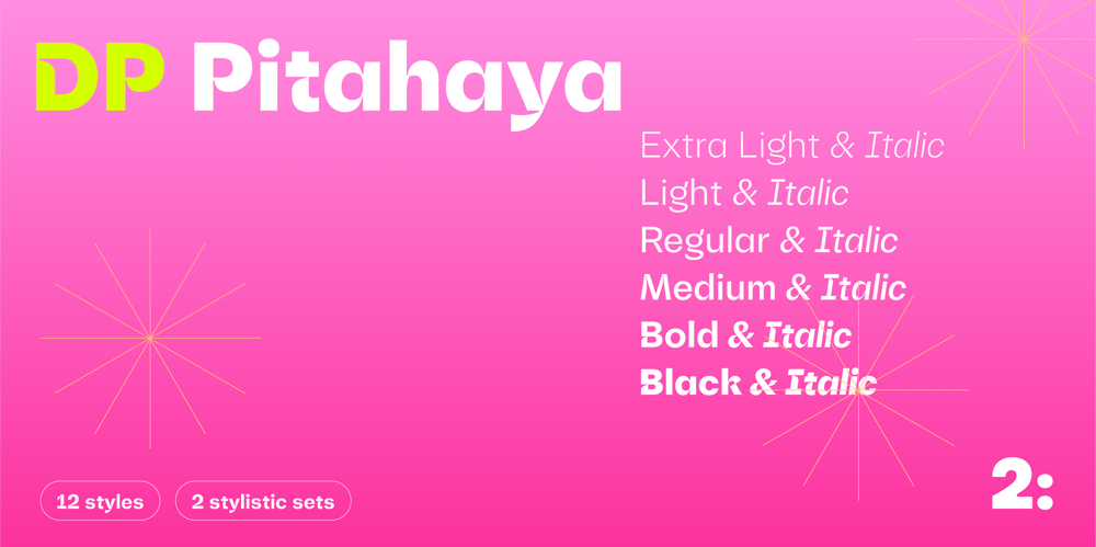 DP Pitahaya font