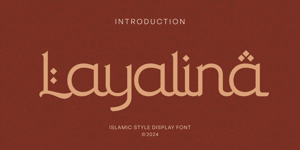Layalina font