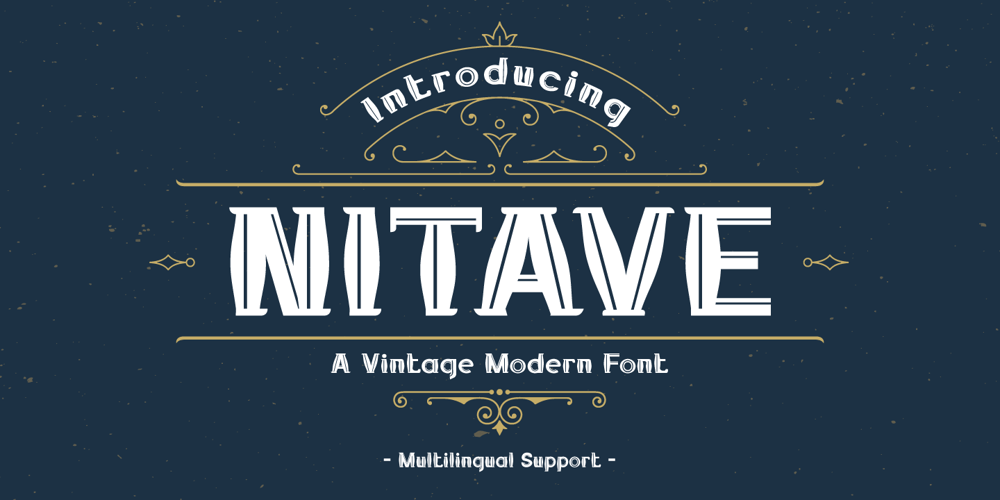 Nitave font
