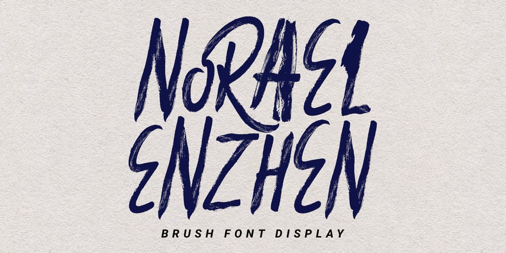 MC Norael Enzhen font