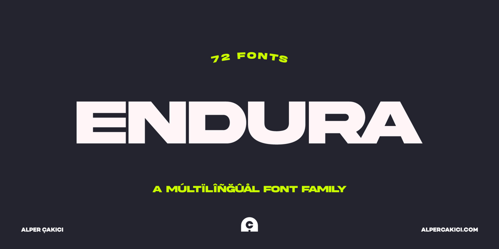 Endura font