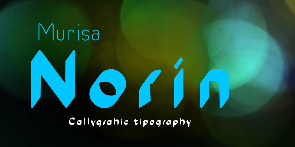 Murisa Norin font