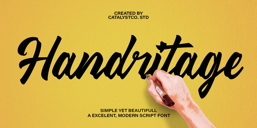 Hendritage font