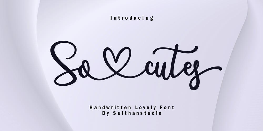 Socutes font