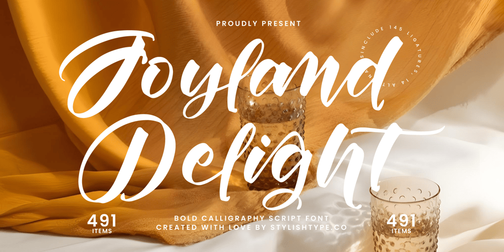 Joyland Delight font