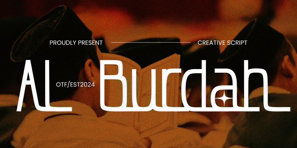 Al Burdah font