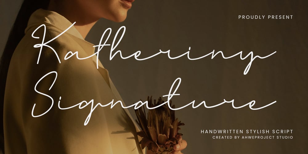 Katheriny Signature font