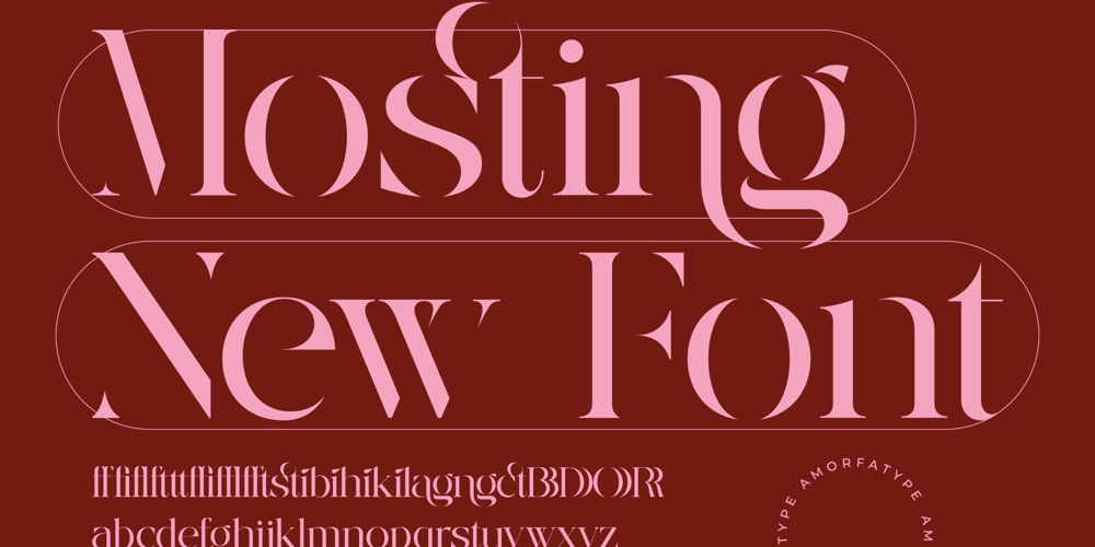 Mosting font