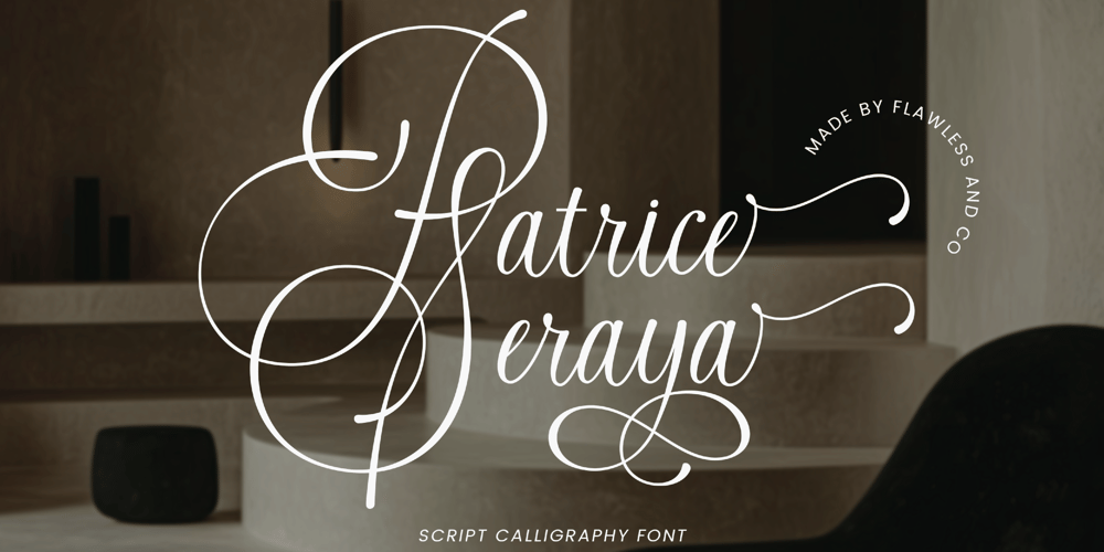 Patrice Seraya font