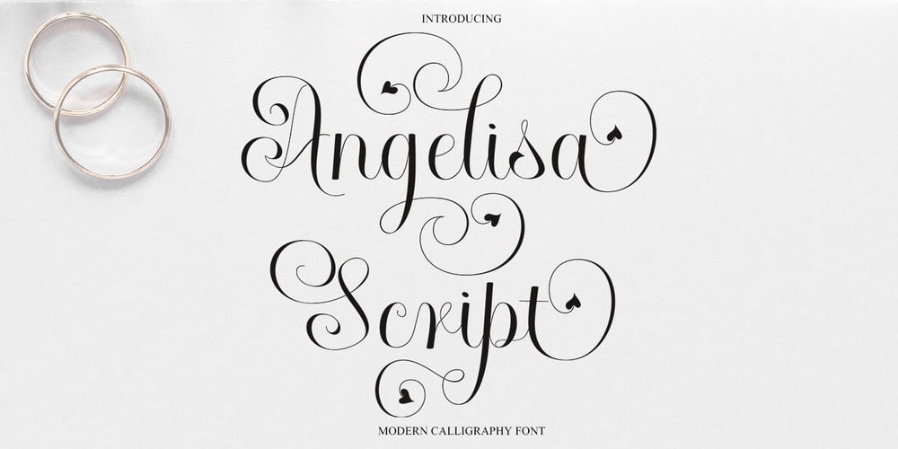 Angelisa Script font