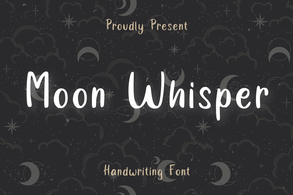 Moon Whisper font