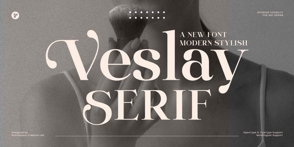 Veslay font