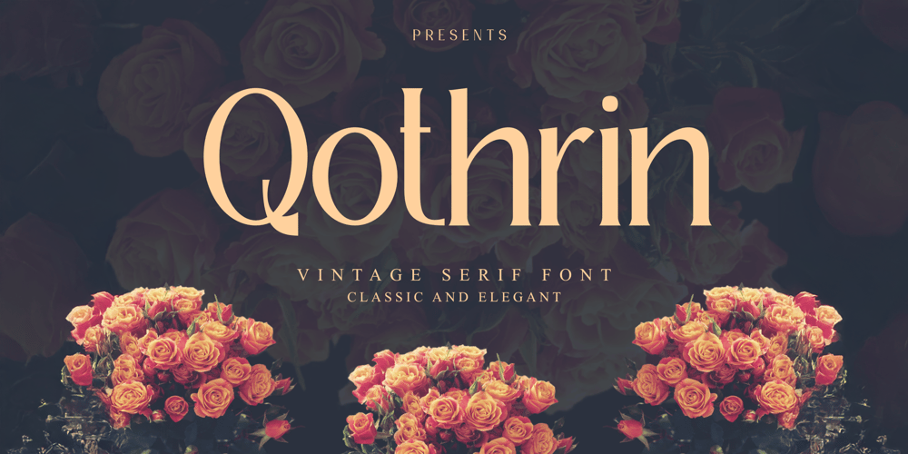 Qothrin font
