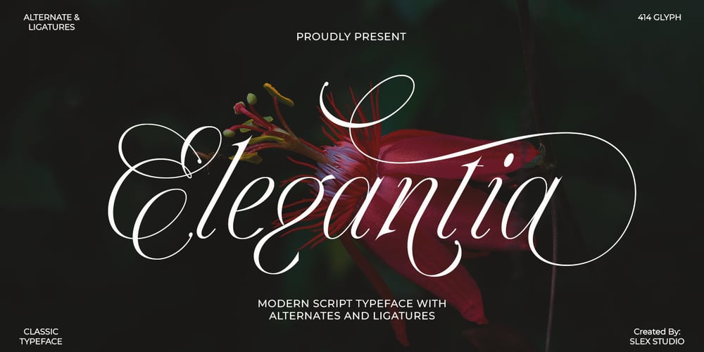 Elegantia Pro font