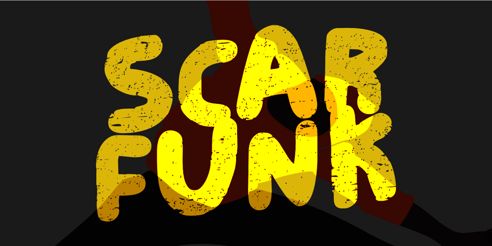 Scarfunk font