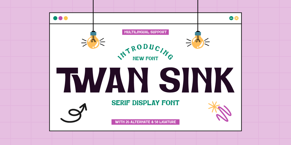Twan Sink font