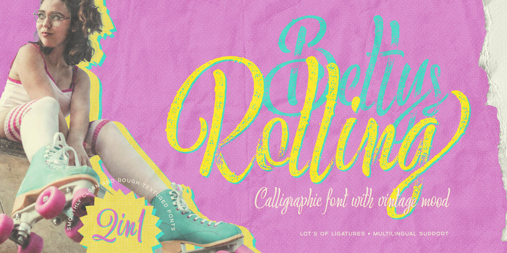 Bettys Rolling font