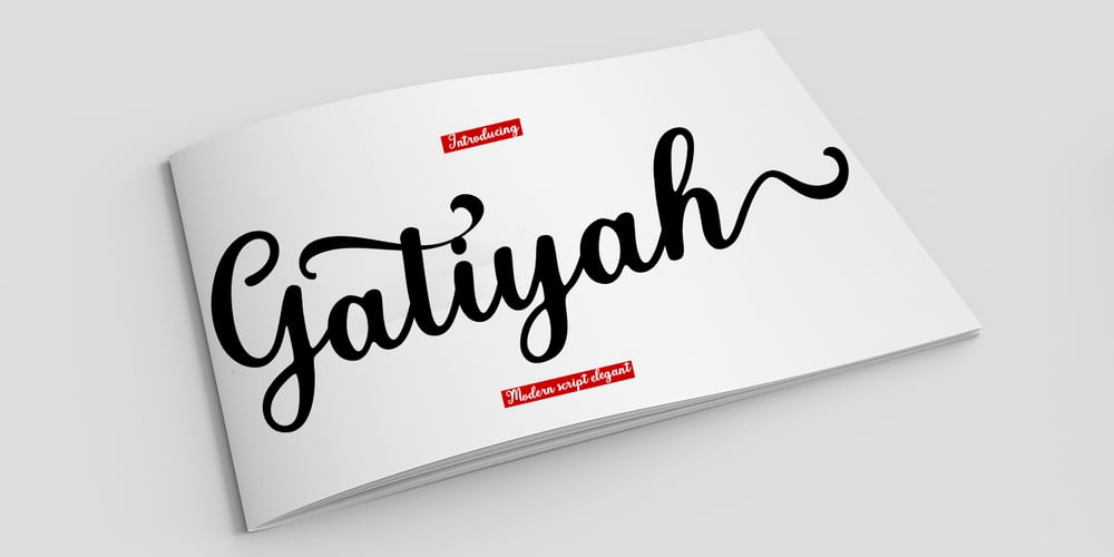 Gatiyah font