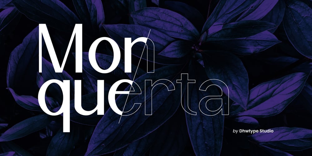 Monquerta font