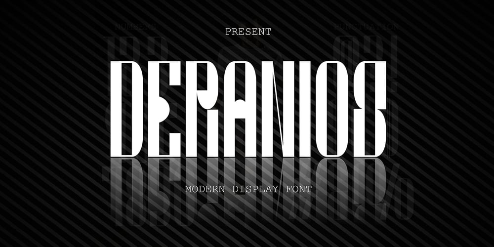 Deranios font