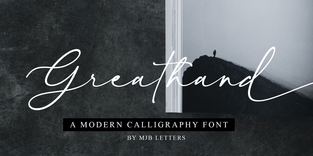 Greathand font