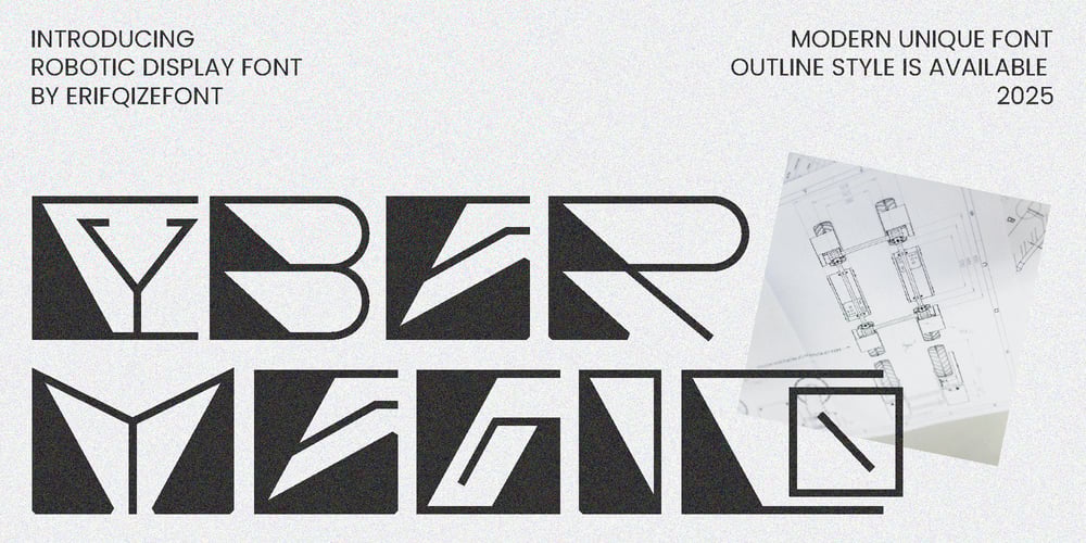 Cyber Megico font