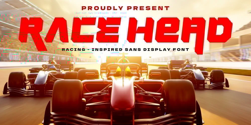 Race Head font