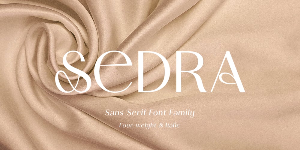 Sedra font