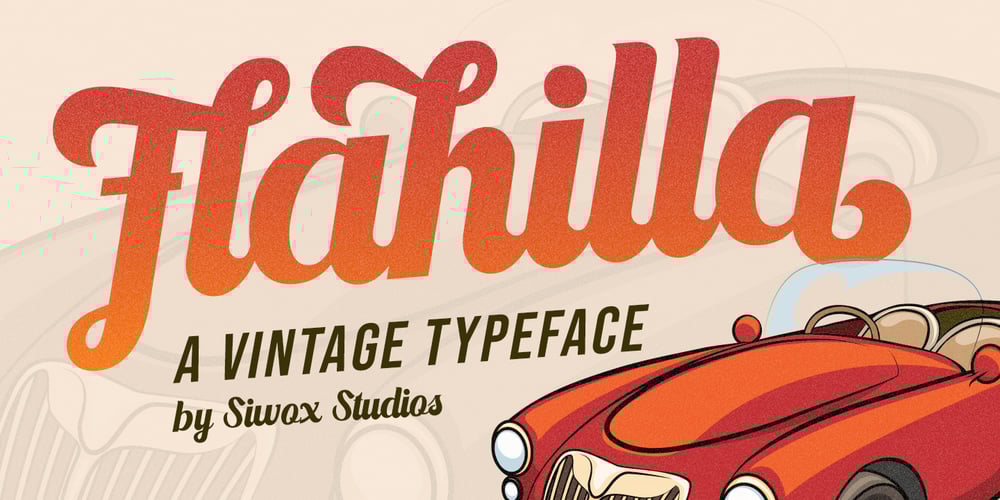 Flahilla font