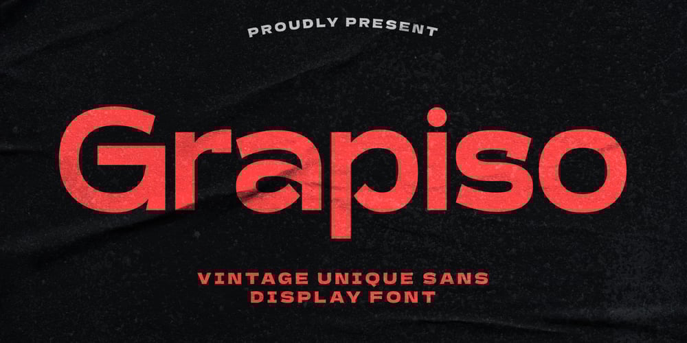 Grapiso font