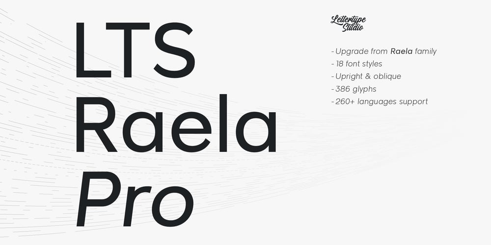 LTS Raela Pro font