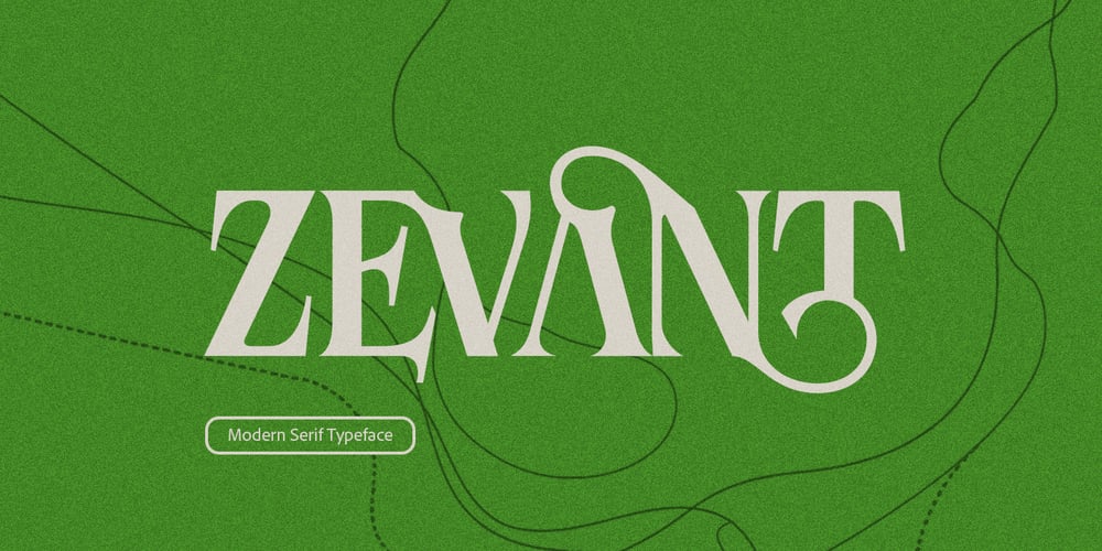 Zevant font