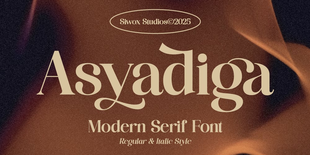 Asyadiga font