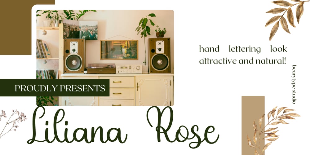 Liliana Rose font
