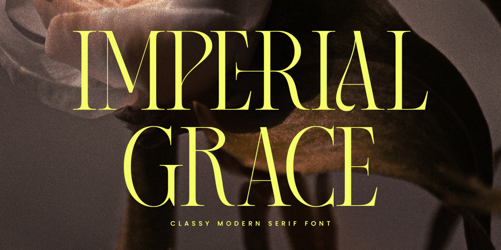 Imperial Grace font