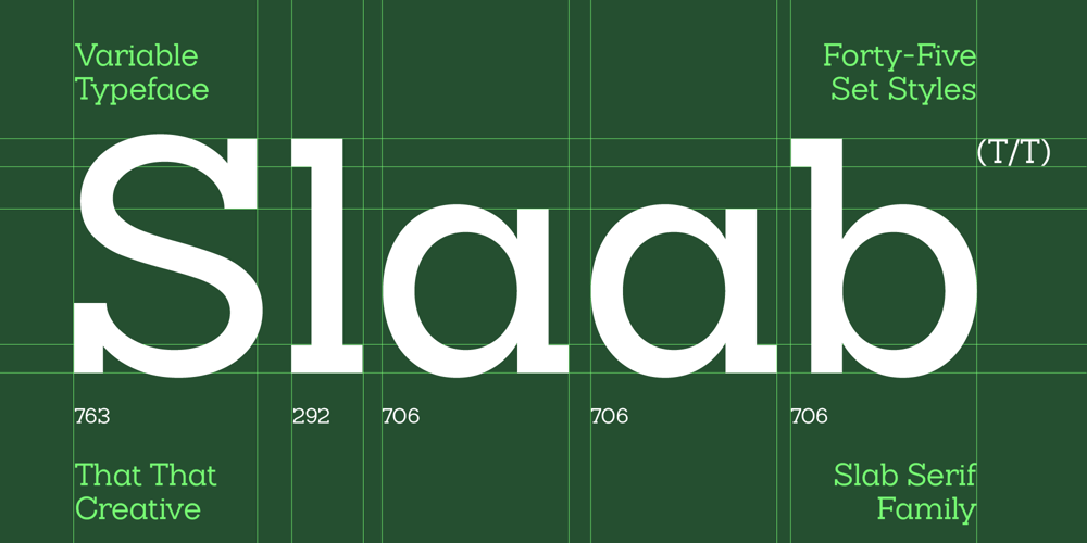 Slaab font