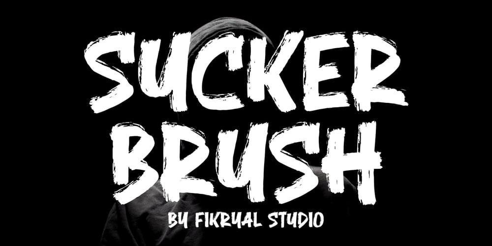Sucker Brush font