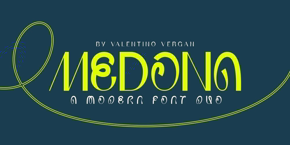 Medona font