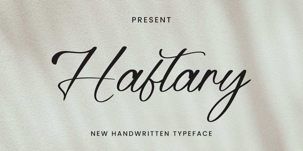 Haftary font