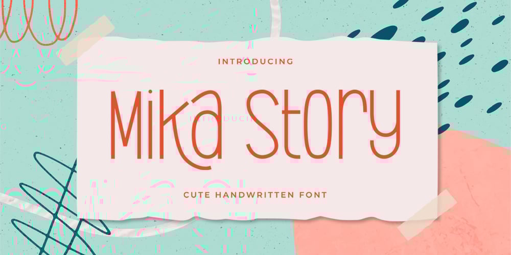 Mika Story font