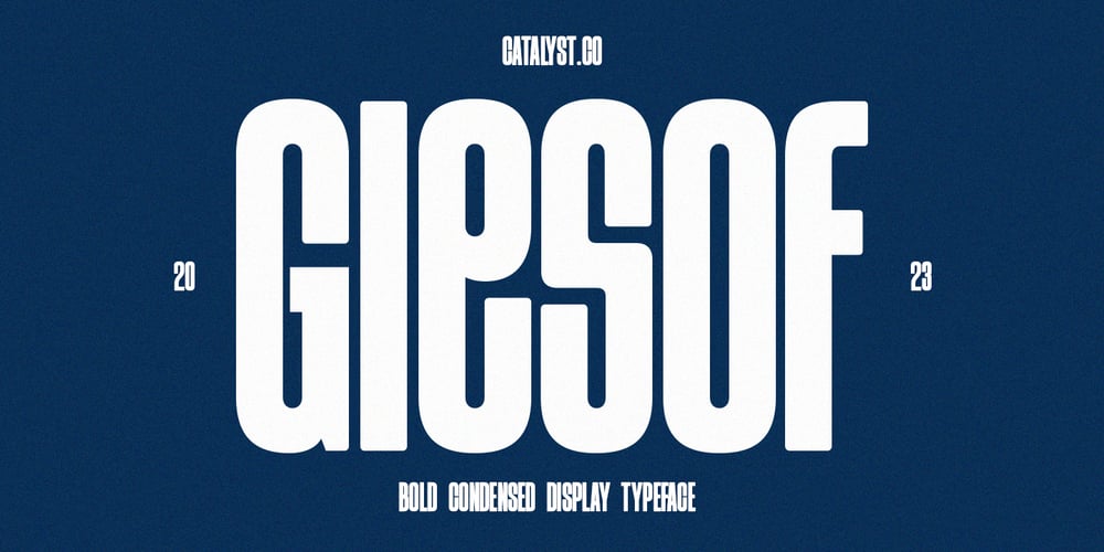 Giesof font