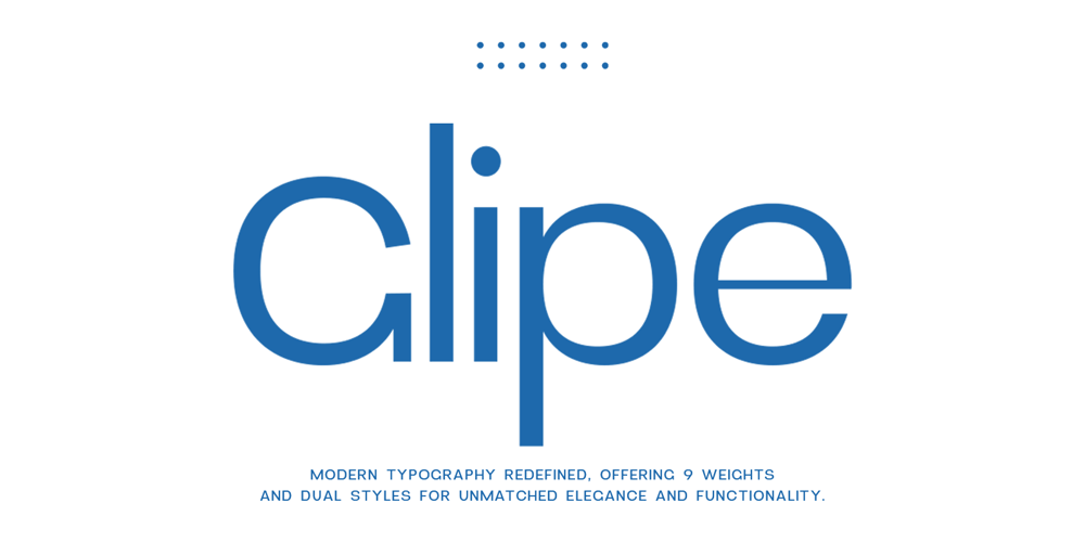Glipe font