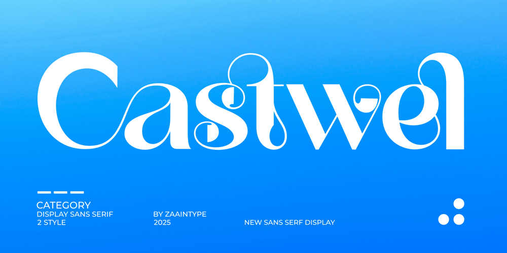 Castwel font