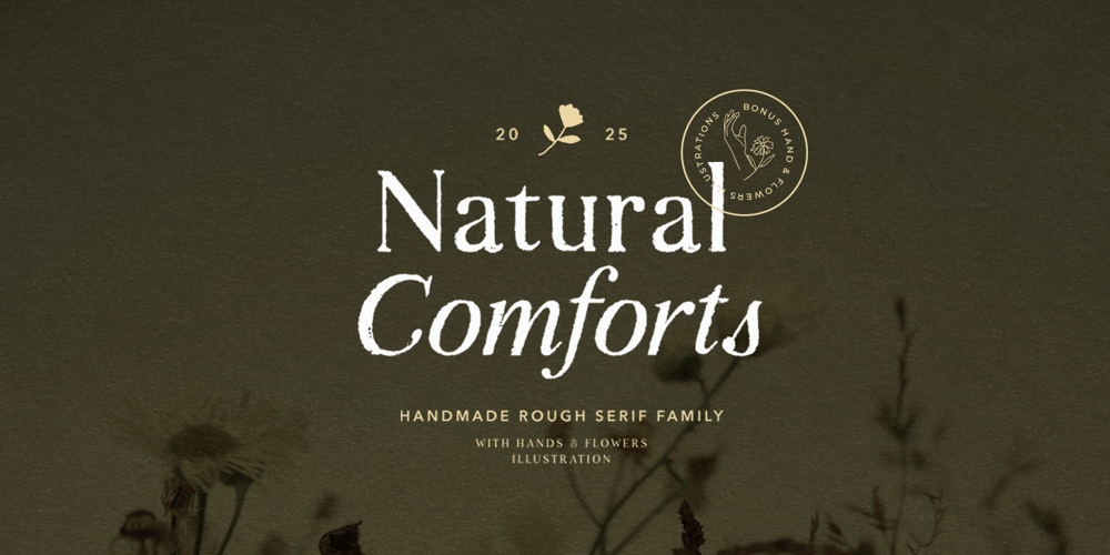 Natural Comforts font