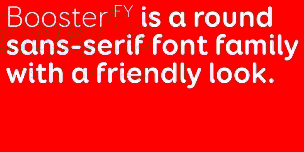 Booster Next FY font