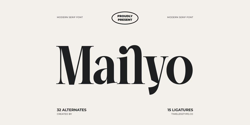 Mailyo font