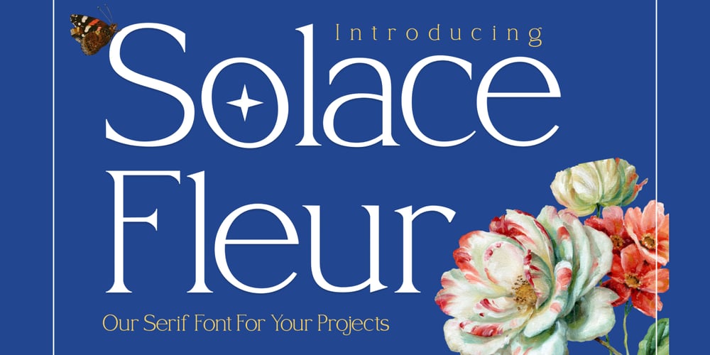 Solace Fleur font