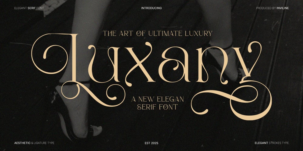 Luxany Display Pro font